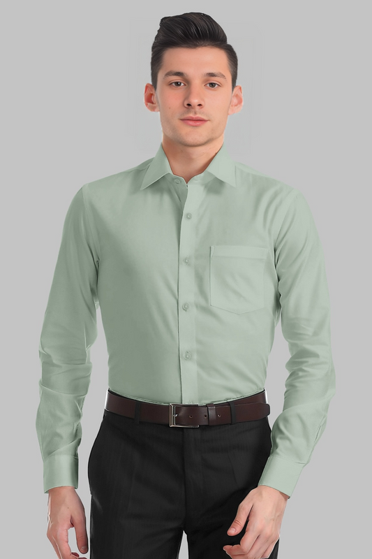 GREEN FERN - Premium Italian Twill Cotton Shirts